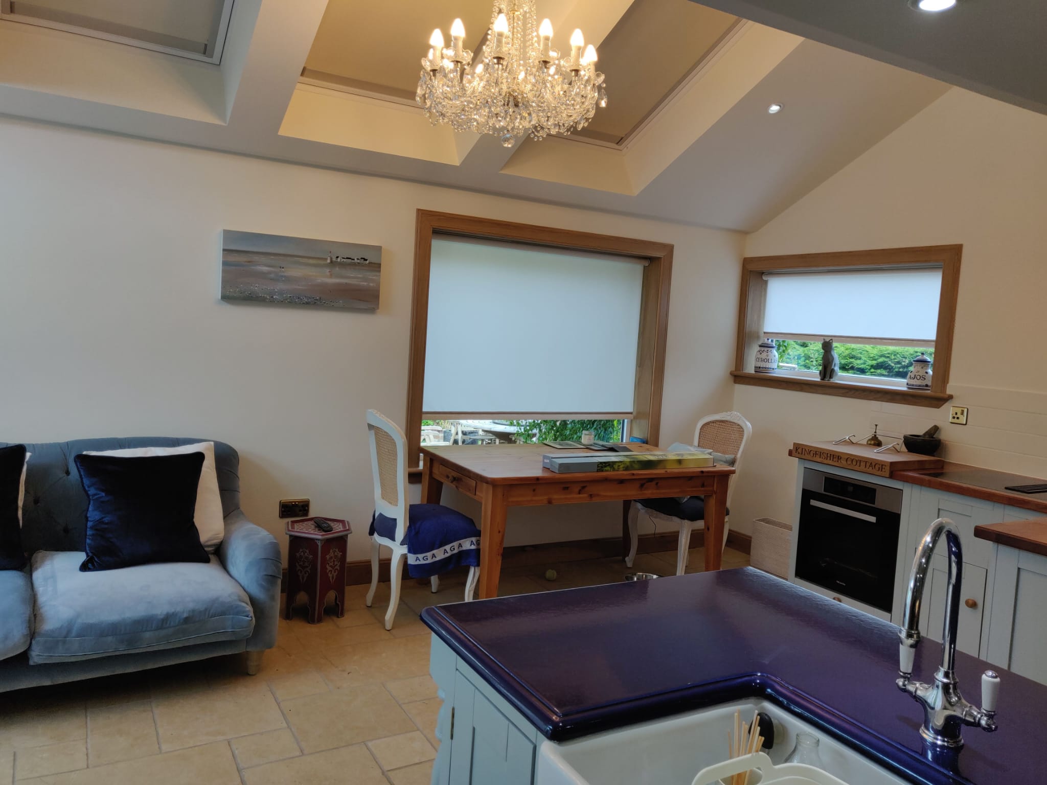 A1 Group - Kitchen spray painting, Scottish Borders