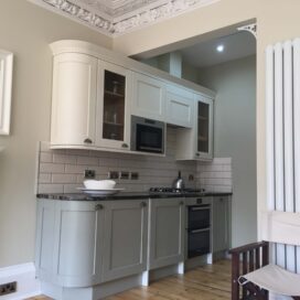 A1 Group - Kitchen spray painting, Morningside, Edinburgh