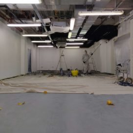 A1 Group - Ceiling spray painting