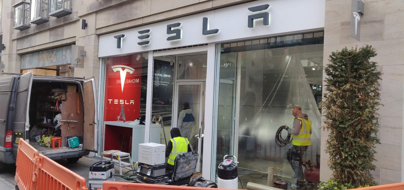 A1 Group - Tesla – Multrees Walk, Edinburgh