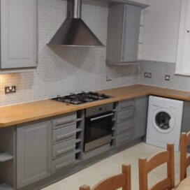 A1 Group - Kitchen spray painting,  New Town, Edinburgh